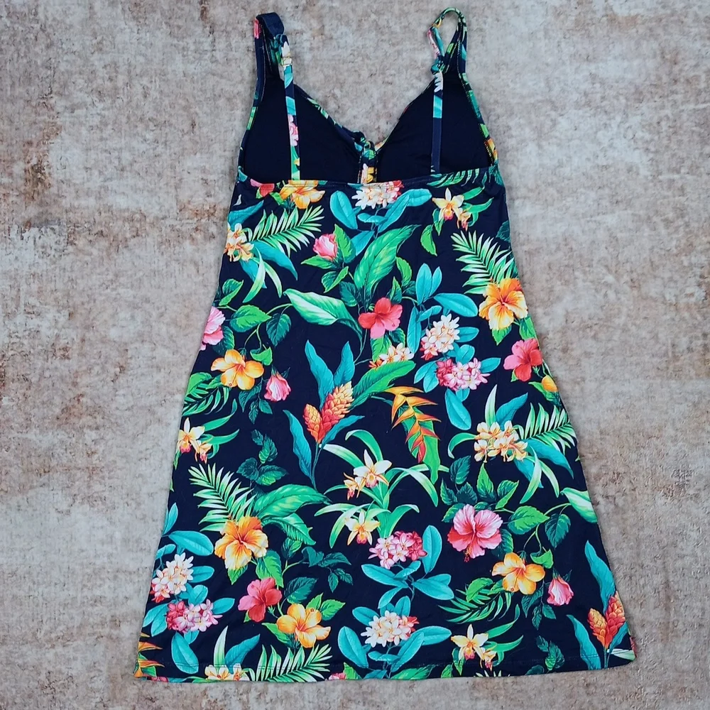 Tommy Bahama Tropi Calling New Printed Dress Womens Medium - Picture 5 of 8